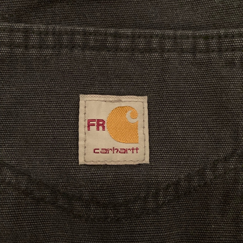 Carhartt Flame-Retardant pants, 32 x 30, navy blue, like new